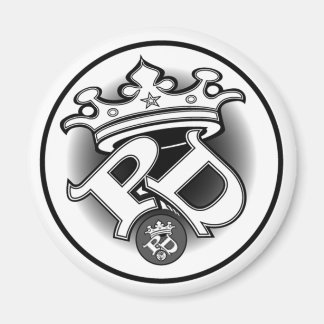 Íman Imagem do logotipo branco Poe Dis