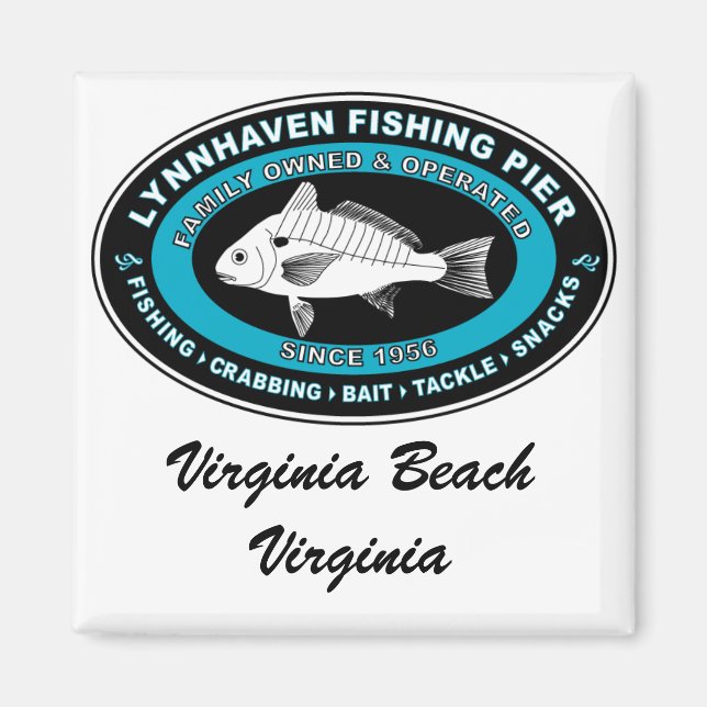 Íman Imagem do logotipo de pier (Frente)