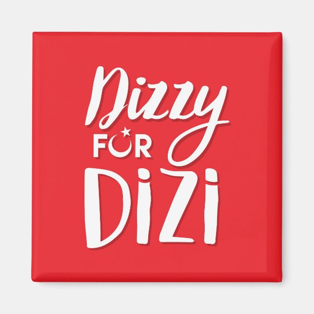 Íman Imagem do logotipo DIzzy (Frente)