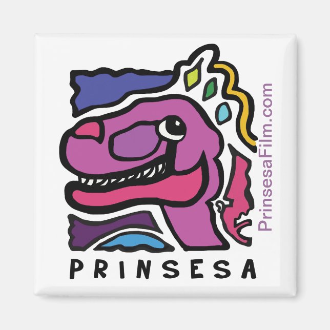 Íman Imagem do logotipo do filme (Frente)