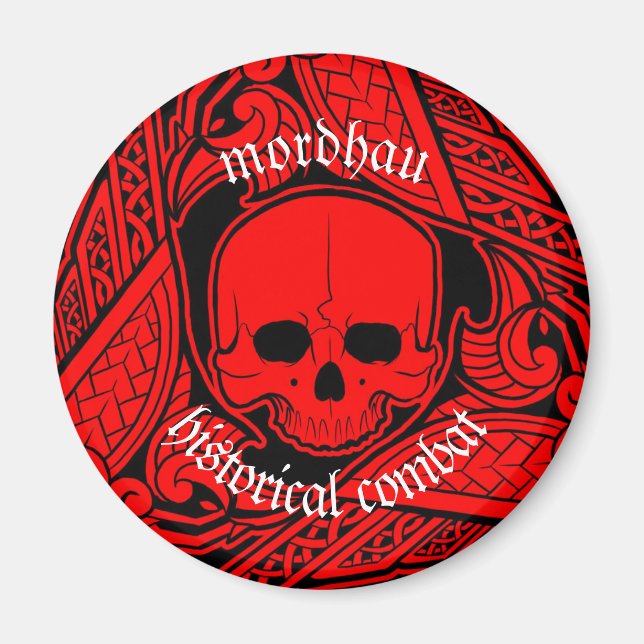 Íman Imagem do logotipo Mordhau (Frente)