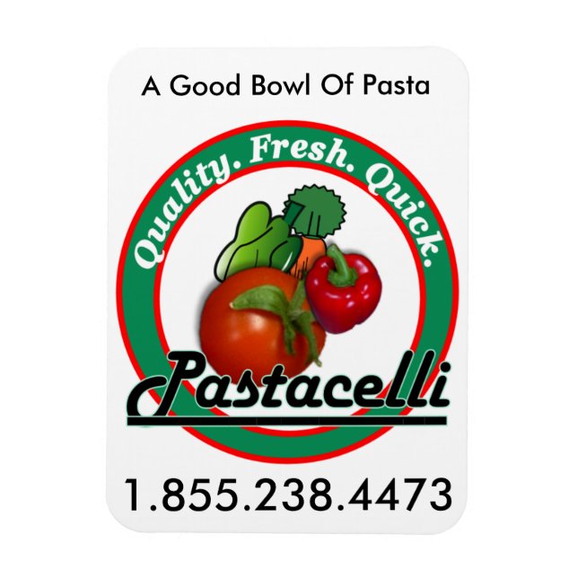 Íman Imagem do logotipo Pastacelli (Vertical)