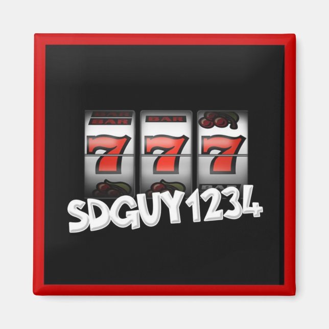 Íman Imagem do logotipo SDGuy (Frente)