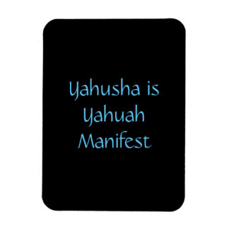 Íman Imagem do Manifesto Yahuah "Yahusha é Yahuah"
