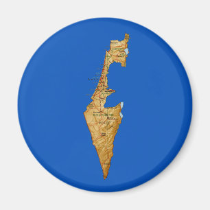 Íman Imagem do Mapa de Israel