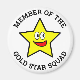 Íman Imagem do Membro do Esquadrão de Estrelas Dourada