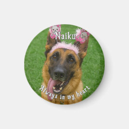 Íman Imagem do Memorial Pet