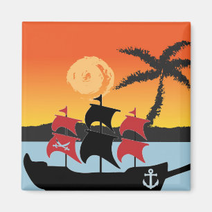 Íman Imagem do navio pirata