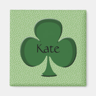 Íman Imagem do Nome do Shamrock Kate