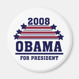 Íman Imagem do OBAMA 2008