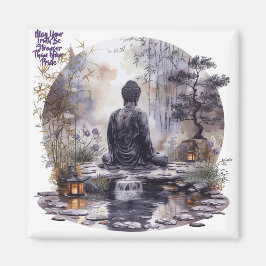 Íman Imagem do Orgulho Buda Watercolor
