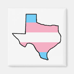 Íman Imagem do Orgulho do Texas Trangender