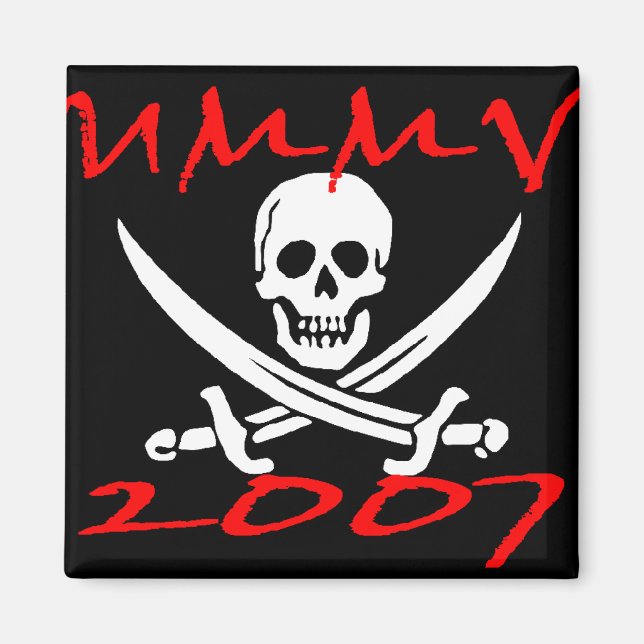 Íman Imagem do Pirate Show UMV 2007 (Frente)