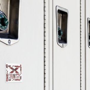 Íman Imagem do Runner de XC Cross Country