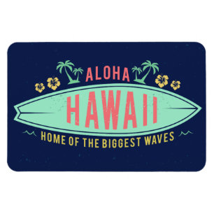 Íman Imagem do Surfista Havaiano Aloha