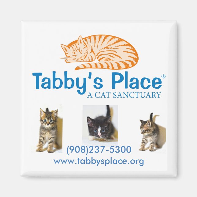 Íman Imagem do Tabby's Place (Frente)