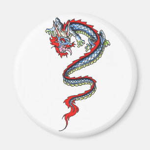 Íman Imagem do tema do Dragão Oriental Legal