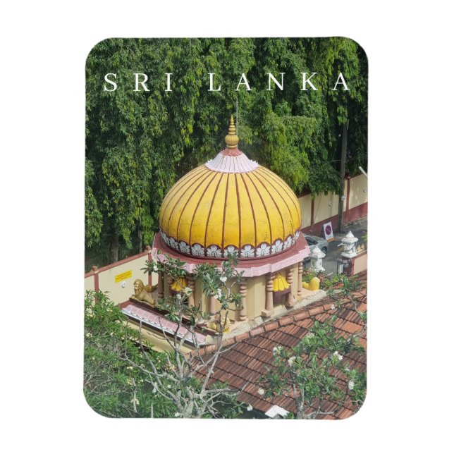 Íman Imagem do Templo do Sri Lanka (Vertical)