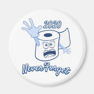 Íman Imagem do Toilet Paper Panic 2020