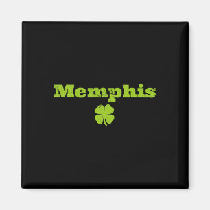 Íman Imagem do Trevo do Orgulho Irlandês de Memphis Tn