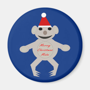 Íman Imagem do Urso de Koala, no Chrisytmas
