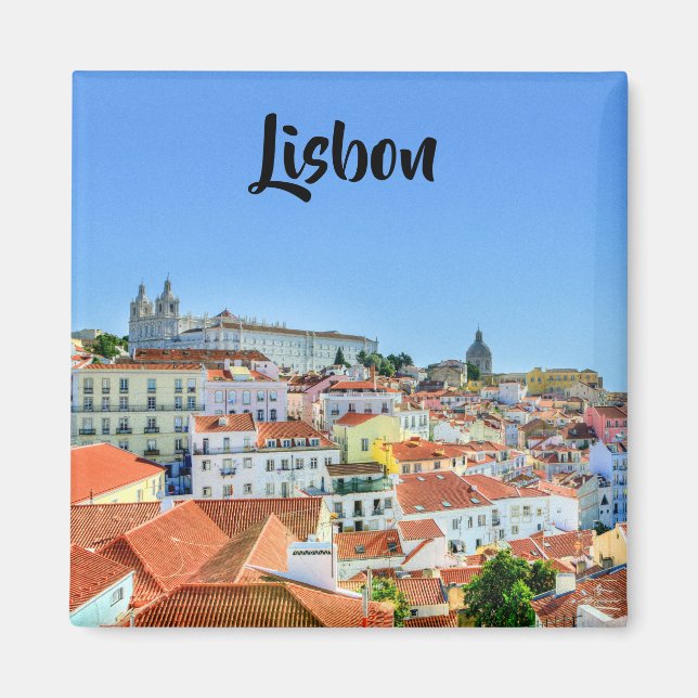 Íman Imagem dos edifícios de Lisboa (Frente)