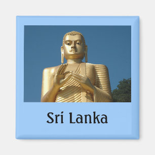 Íman Imagem Dourado de Buddha