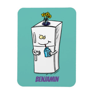 Íman Imagem engraçada do desenho do desenho do refrige