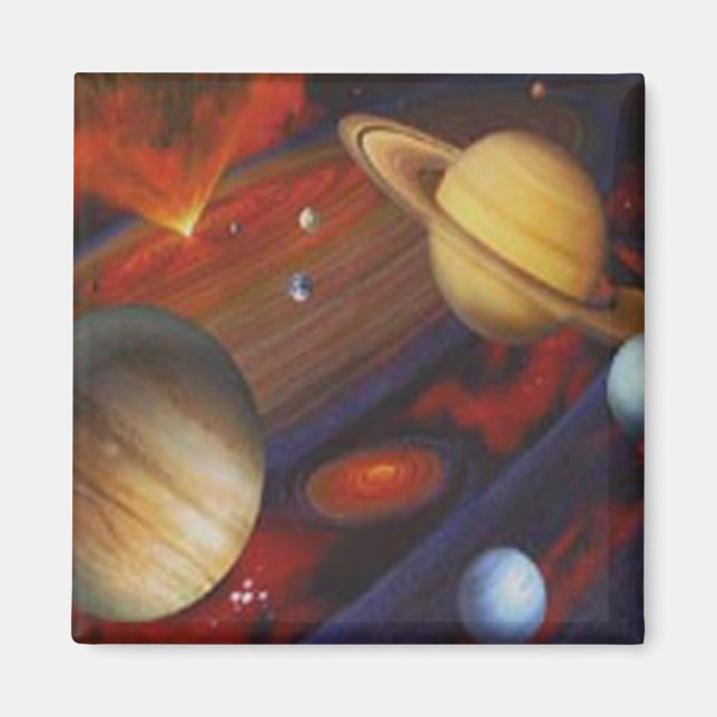 Íman Imagem espacial (Frente)