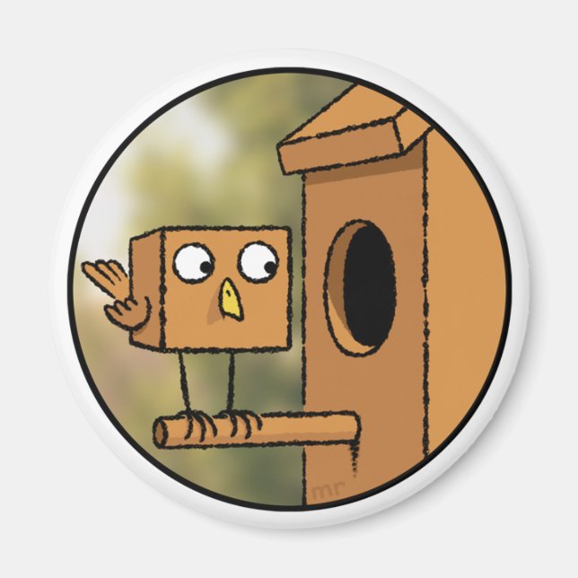 Íman Imagem Exterior (Frente)