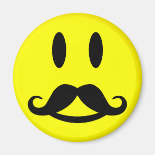 Íman Imagem feliz do bigode