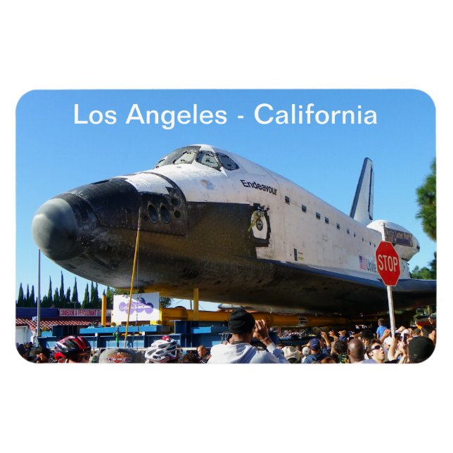 Íman Imagem Flexi Premium de Los Angeles/Endeavor! (Horizontal)