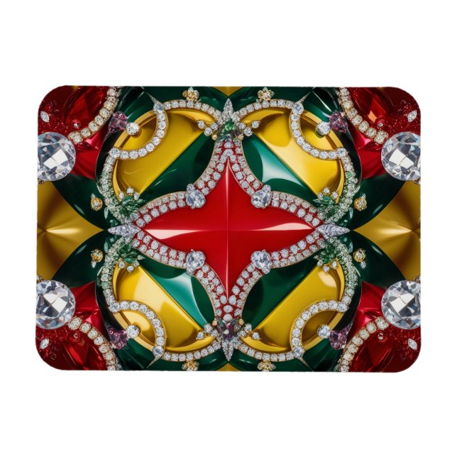 Íman Imagem flexível com cores de Los Angeles (Horizontal)