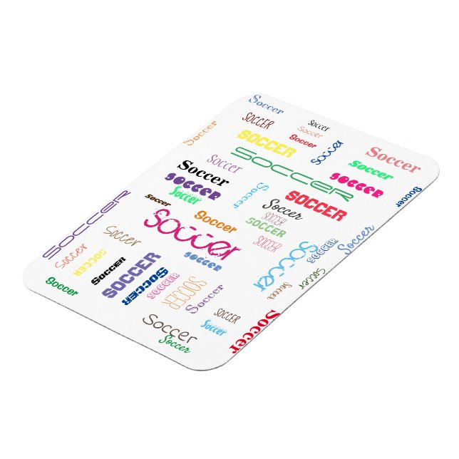 Íman Imagem Flexível de Fotografia do Futebol (Left Side)