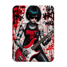 Íman Imagem flexível de rebelião CyberBass