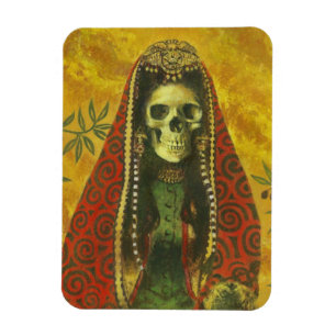 Íman Imagem flexível do esqueleto gótico