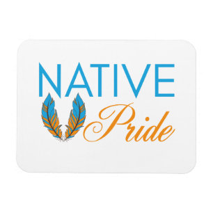 Íman Imagem Flexível do Orgulho Nativo