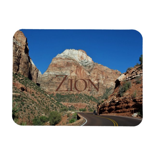 Íman Imagem Flexível do Zion National Park Utah (Horizontal)