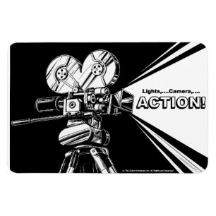 Íman Imagem Flexível Gráfico da Câmera de Filme