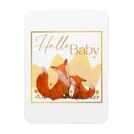 Íman Imagem flexível para convites para bebês