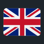 Íman Imagem flexível patriótica bandeira do Reino Unido<br><div class="desc">Decorre o seu frigorífico ou qualquer superfície magnética com orgulho, utilizando o nosso ímã flexível com a bandeira do Reino Unido! Feito com atenção aos detalhes, este ímã flexível não é apenas uma peça decorativa; é uma celebração da rica herança e identidade cultural do Reino Unido. A design impressionante mostra...</div>