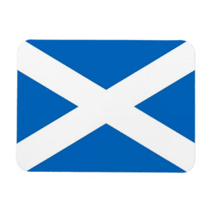 Íman Imagem flexível patriótica com bandeira da Escó