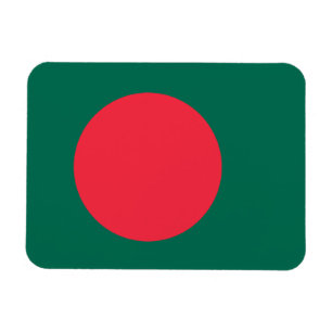 Íman Imagem flexível patriótica com bandeira de Banglad