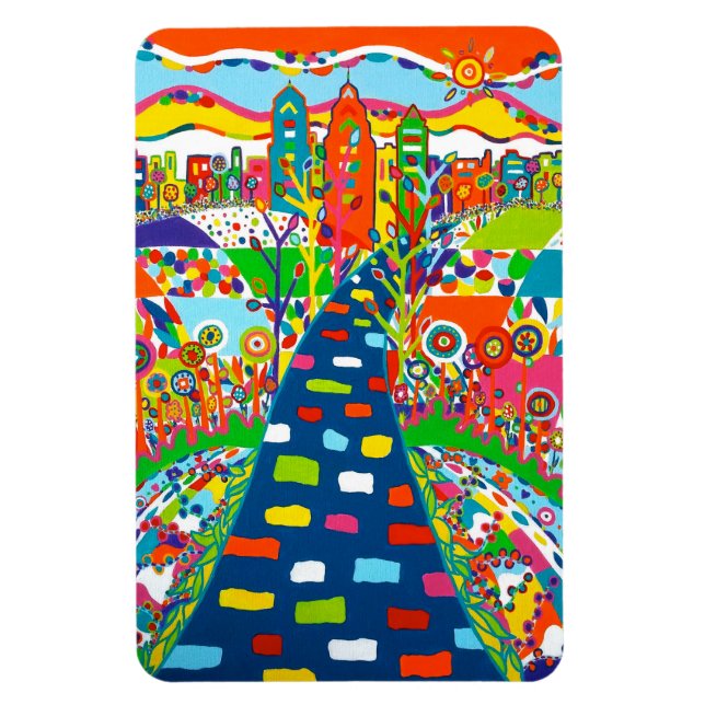 Íman Imagem flexível Philly Skyline 4 x 6 (Vertical)