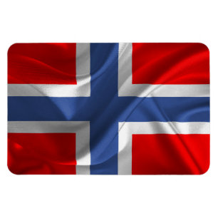 Íman Imagem Flexível #Sinalizador Norueguês