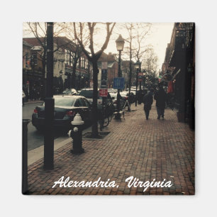 Íman Imagem fotográfica da rua Alexandria