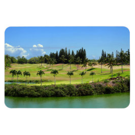 Íman Imagem Fotográfica do Curso de Golfe Havaiano