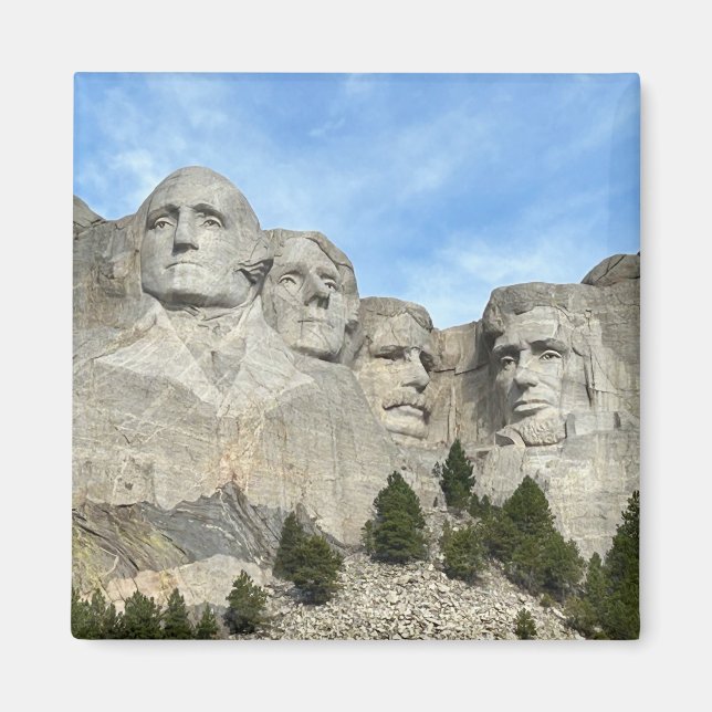 Íman Imagem fotográfica do Mt. Rushmore (Frente)