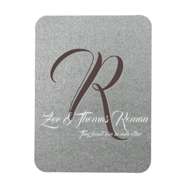 Íman Imagem fotográfica familiar para geladeira (Vertical)