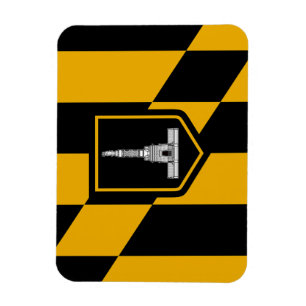 Íman Imagem fotográfica flexível com bandeira de Balt